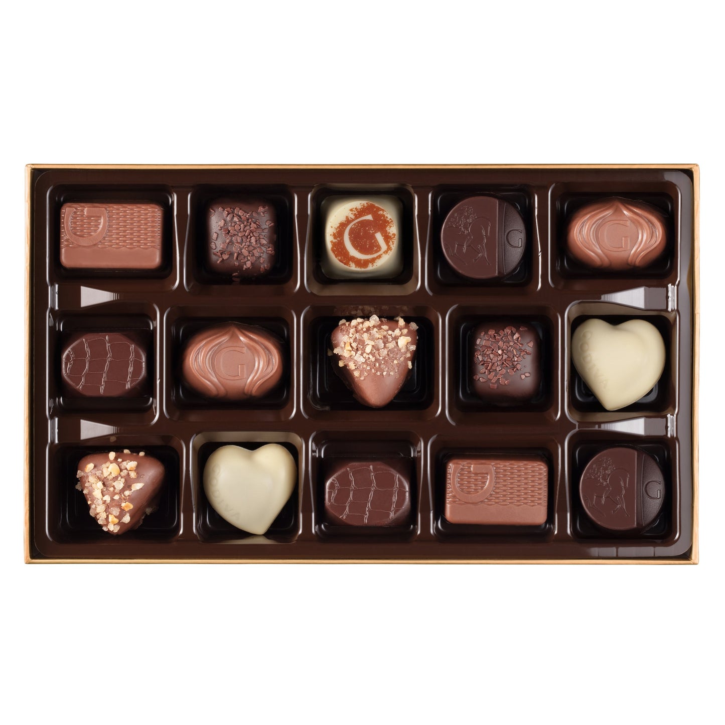 Assorted Chocolate Gold Gift Box Small