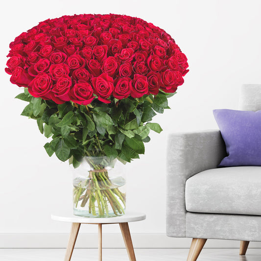 Red Roses Bouquet- Ecuador (60CM)