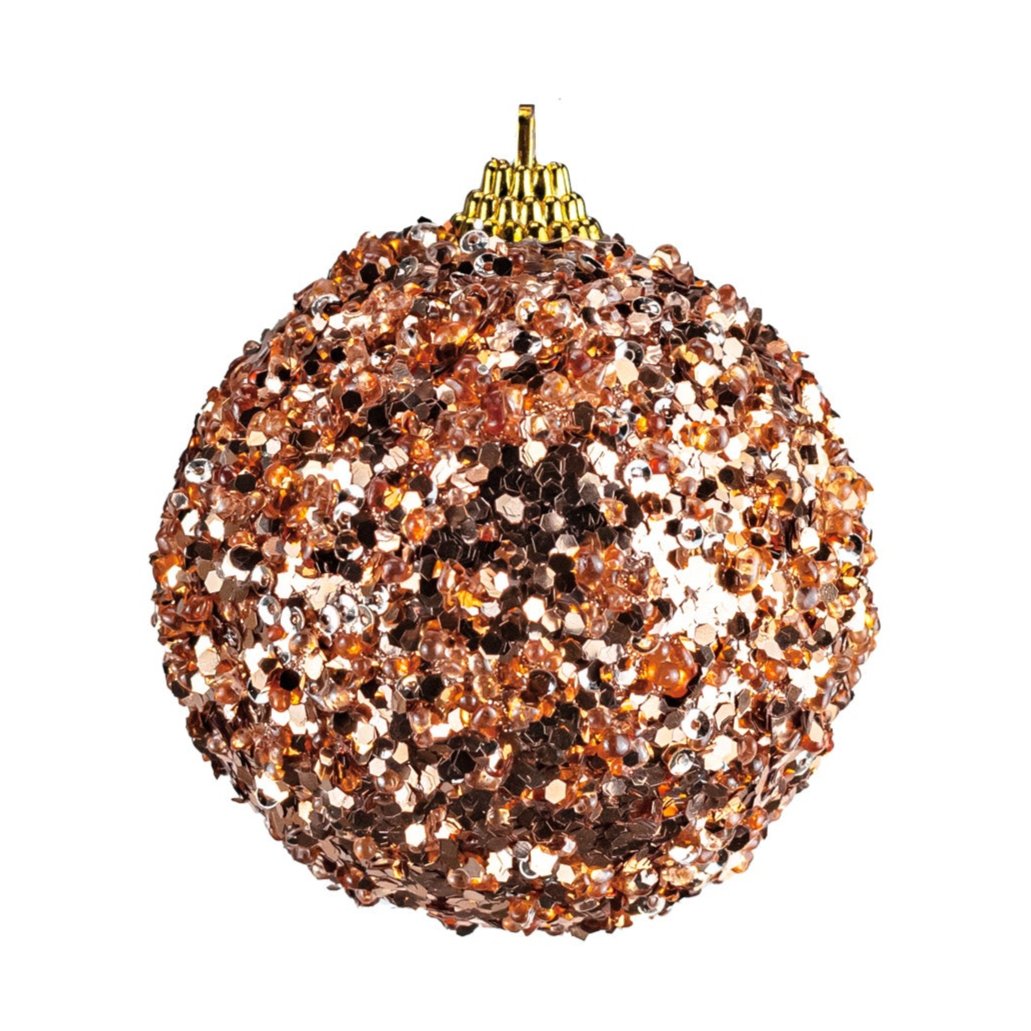 Christmas balls Pink Gold - Pack of 3