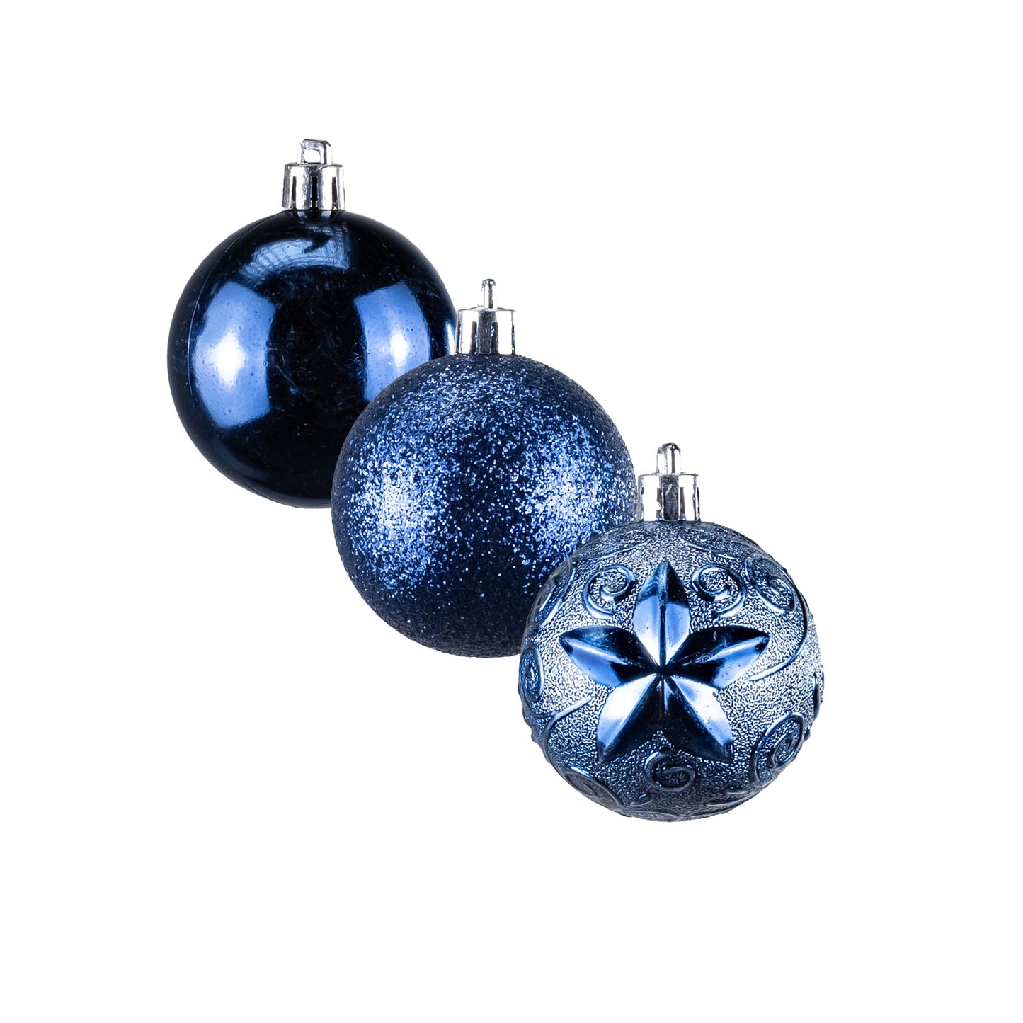 Christmas ball - Blue 6 pcs