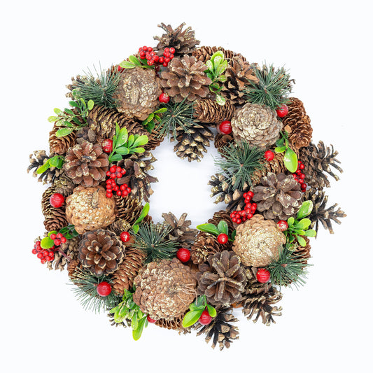 Christmas wreath - Natural