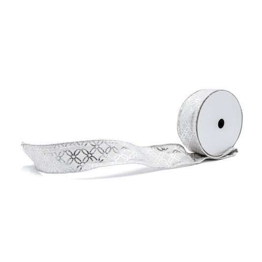 Christmas Ribbon - Silver