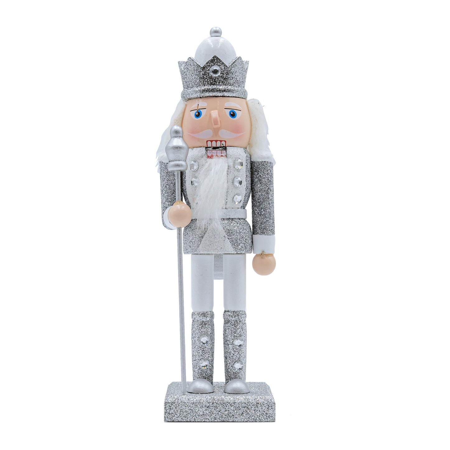 Christmas decoration music nutcracker - Silver