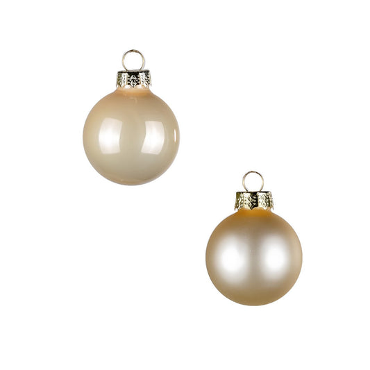 Bronze Christmas ball - 4 CM - 20 pcs