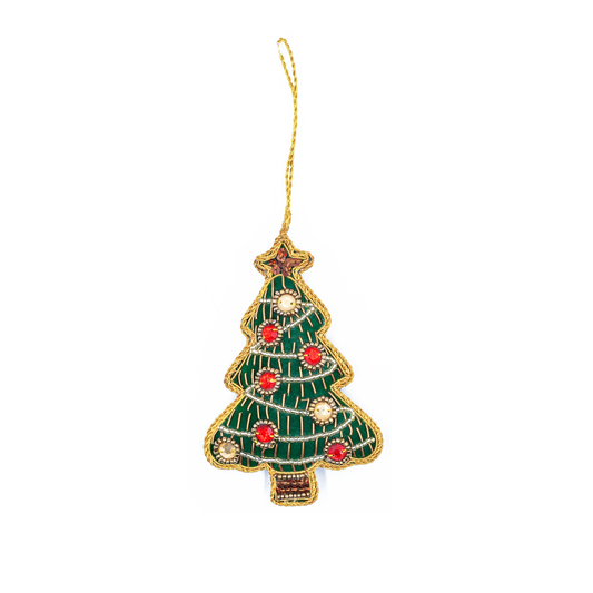 Fabric christmas tree - Pack of 3