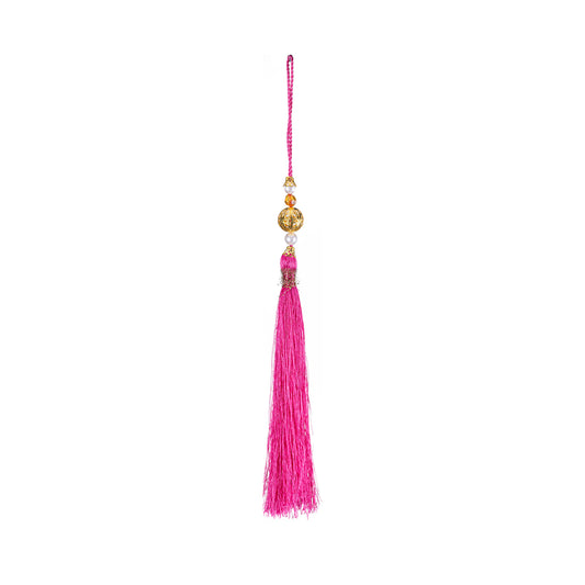 Christmas silk tassel - Pink