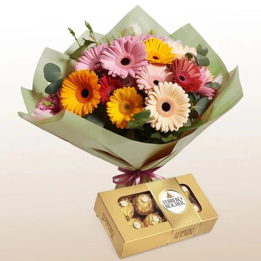 Dazzling Daisy Delight with Chocolates